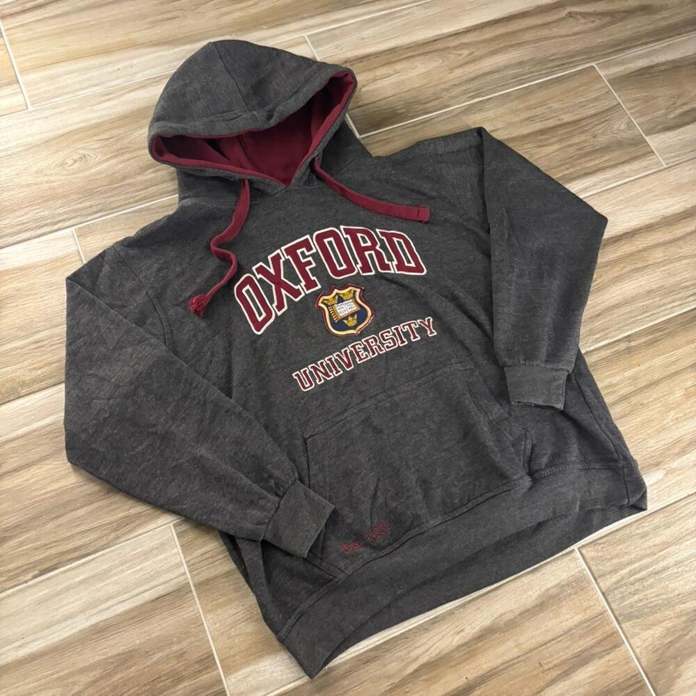Oxford University Collegiate Official Tag Hoodie Size XL